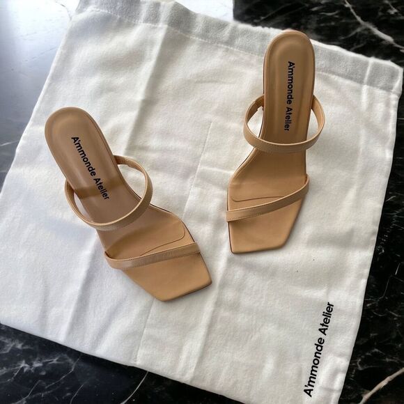 A'mmonde Atelier Andrea‎ 100 Sandals in Nude - Picture 1 of 12